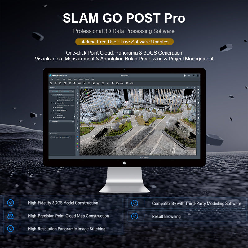 Pocket 3D Handheld 3D Scanner – 16-Line LiDAR · 2 cm Accuracy