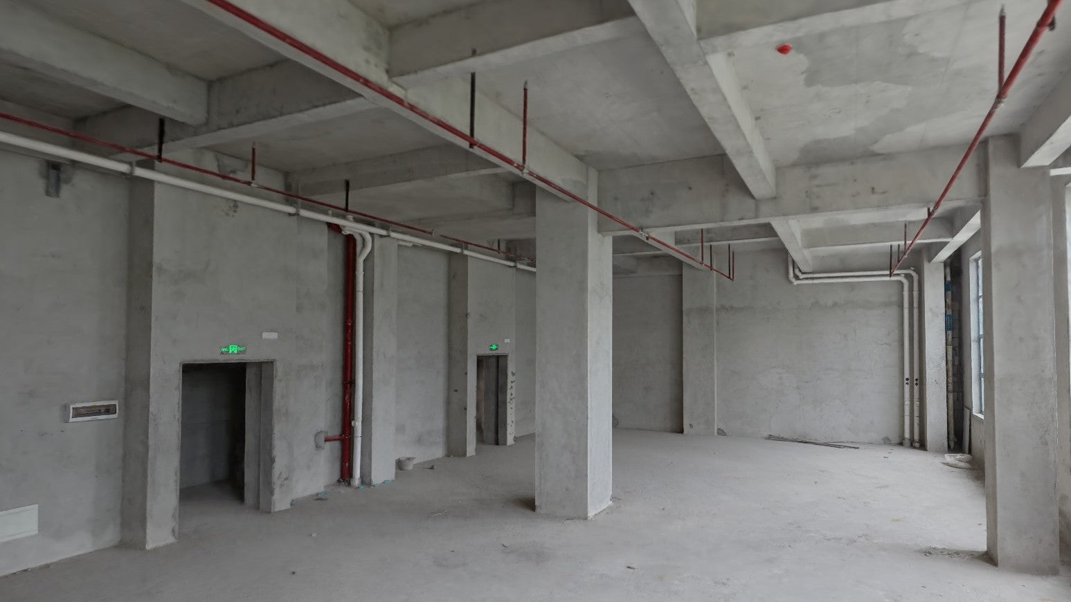 Industrial renovation site captured in 3D